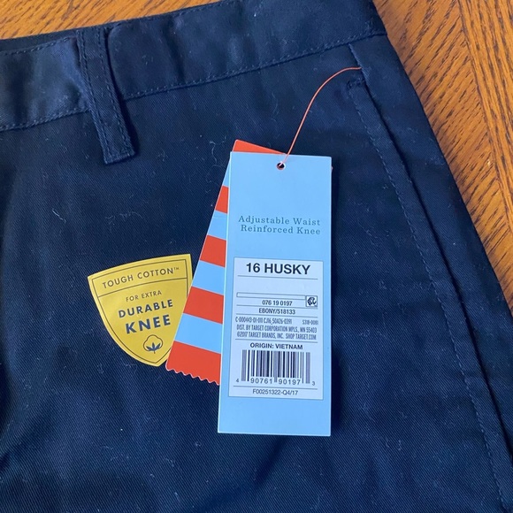 Black Trousers with Logo Patch - Picture 6 of 6